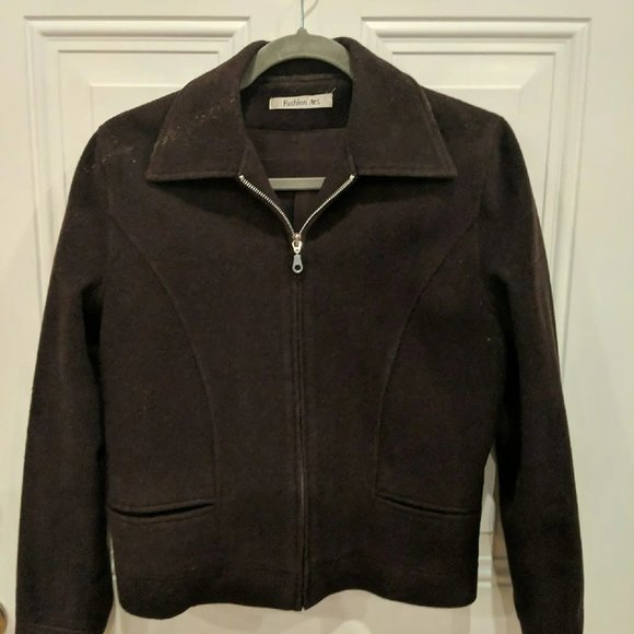 Fashion Art Zip Up Jacket - Picture 1 of 6